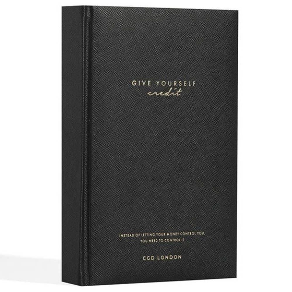 Career Girl London - Give Yourself Credit Journal - Black