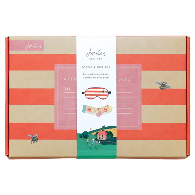 Joules - Postable Gift Box w/ Eye Mask & Socks