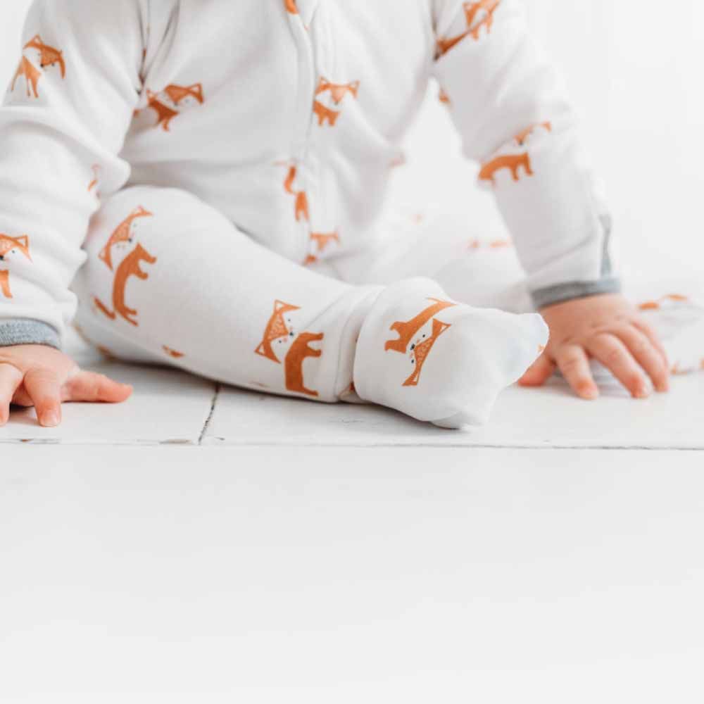 Kit & Kin - Fox All-in-1 Jumpsuit - White