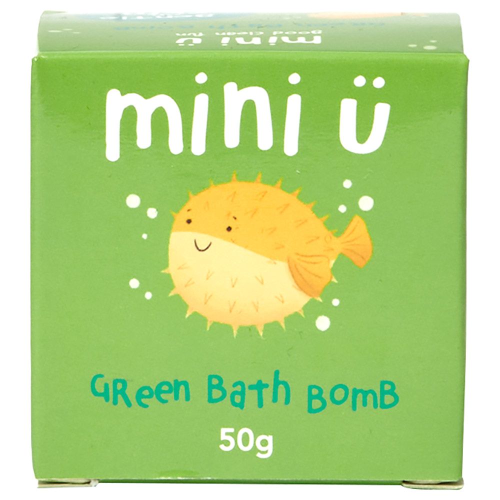 Mini U - Single Bath Bomb - Green