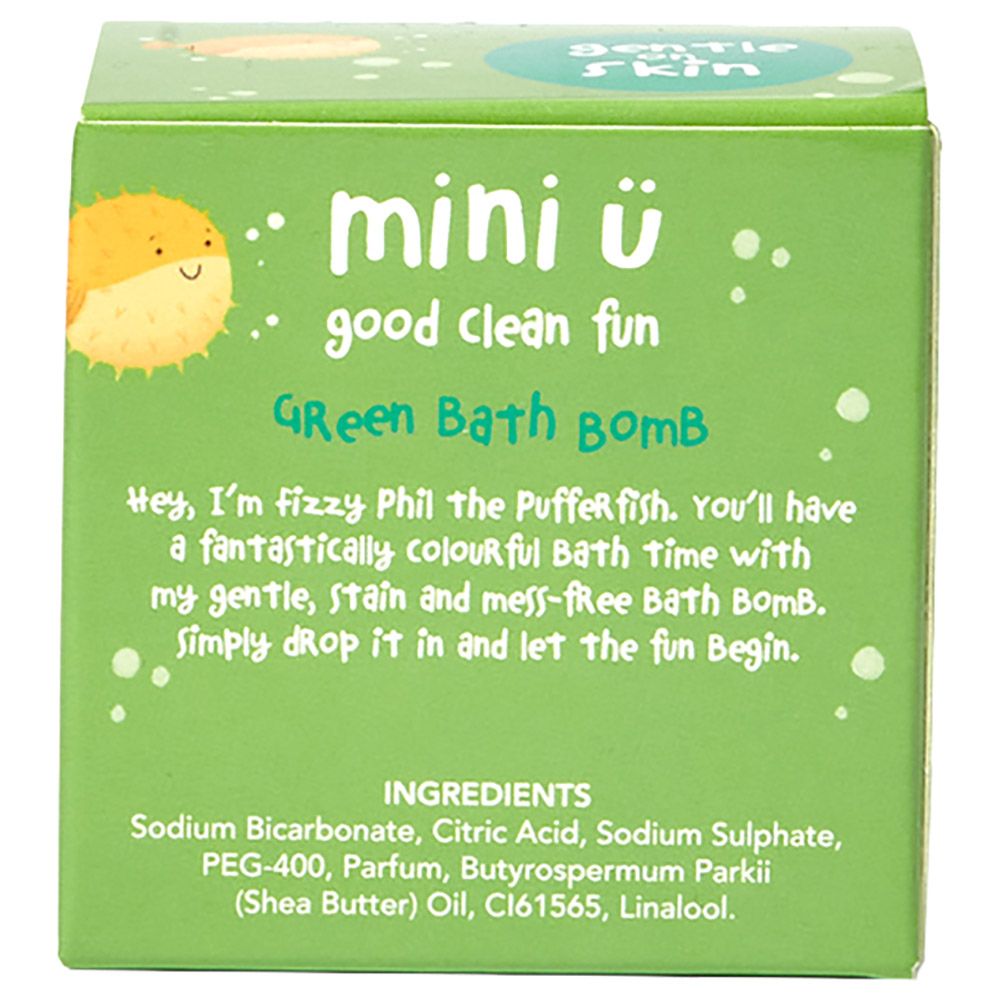 Mini U - Single Bath Bomb - Green