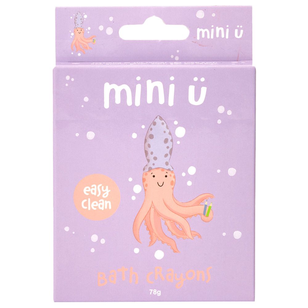 Mini U - Bath Crayons - 6pcs