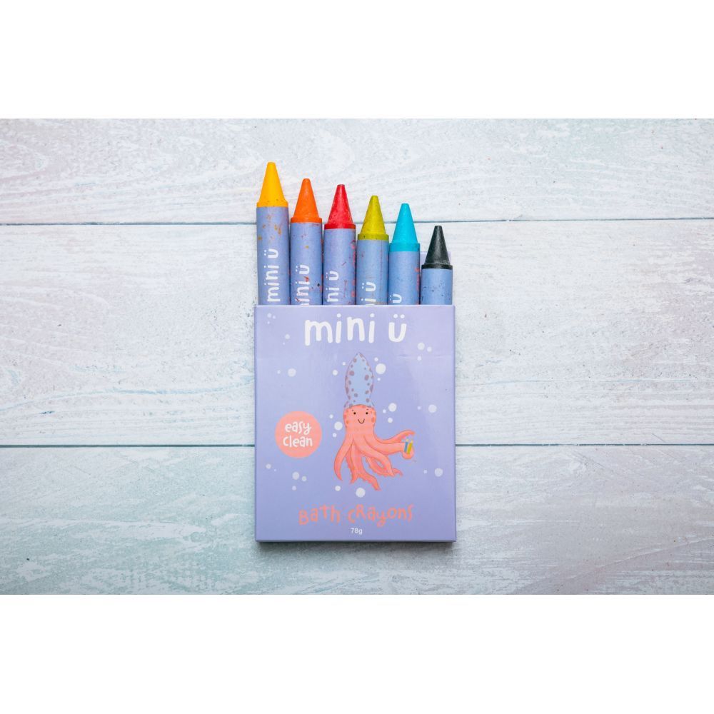 Mini U - Bath Crayons - 6pcs