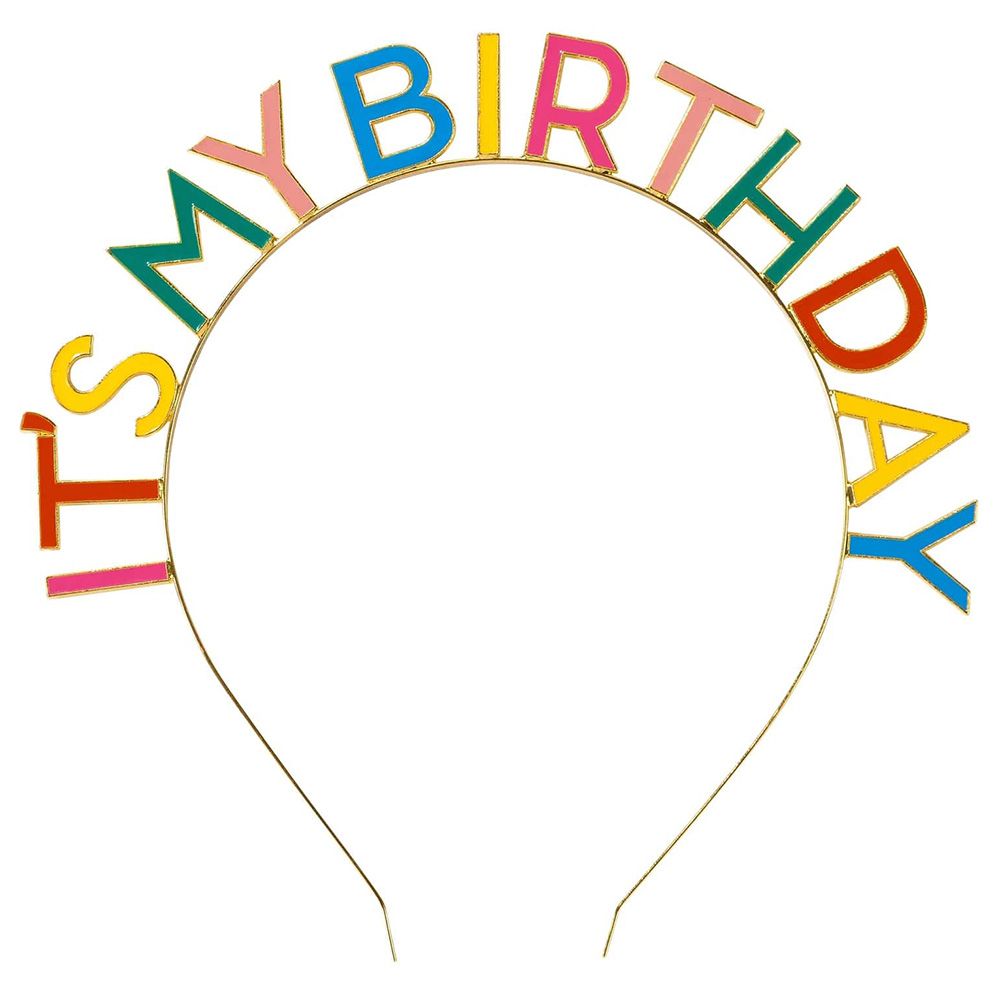 Talking Tables - Brights 'It's My Birthday' Alloy Headband