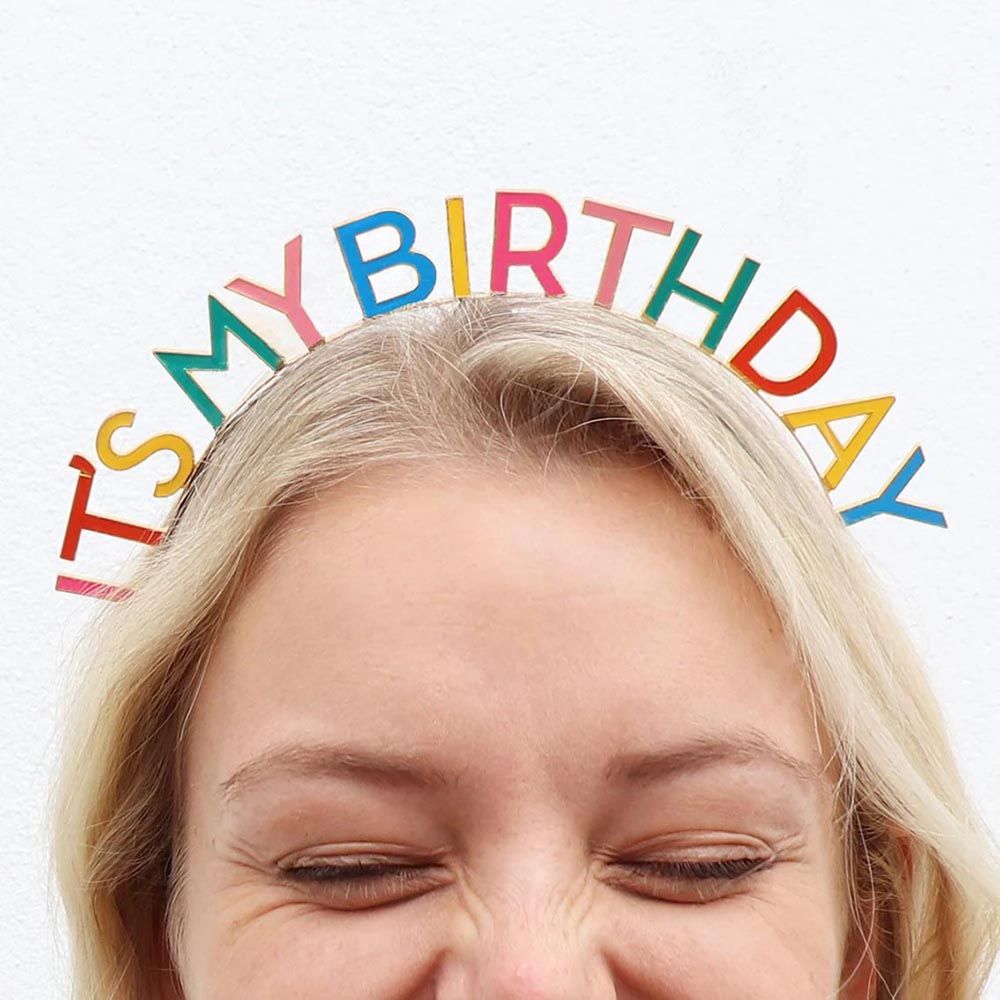 Talking Tables - Brights 'It's My Birthday' Alloy Headband