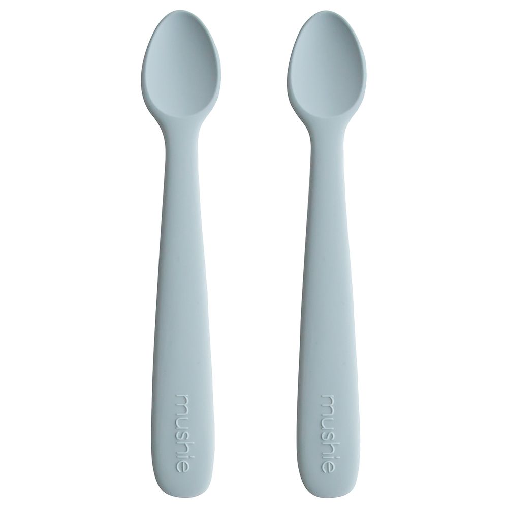 Mushie - Baby Spoon - Pack of 2 Powder Blue