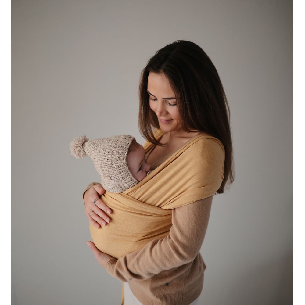 Mushie - Baby Carrier Wrap - Mustard Melange