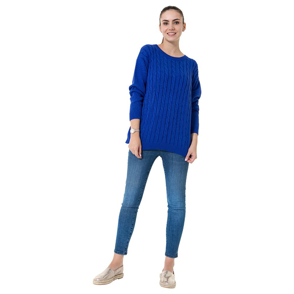 Accouchee - Cozy Strike Saxe Blue Pregnancy/Nursing Knitwear