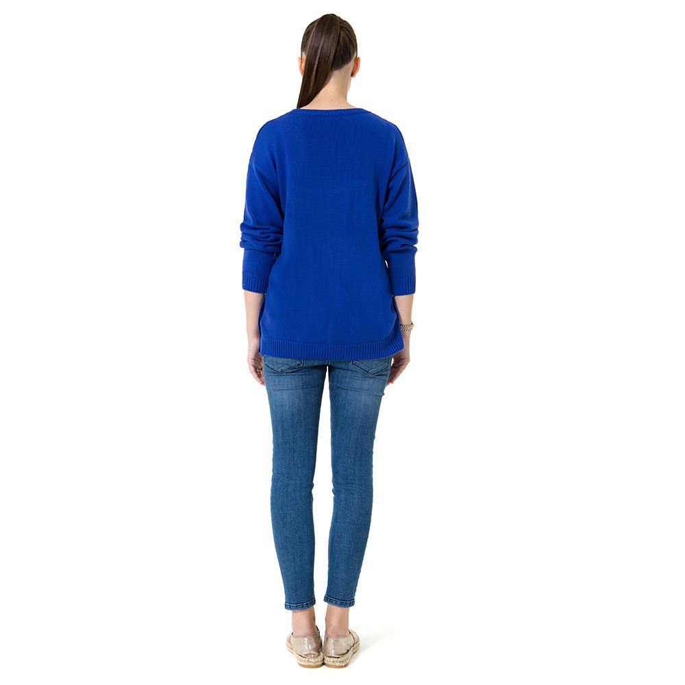 Accouchee - Cozy Strike Saxe Blue Pregnancy/Nursing Knitwear