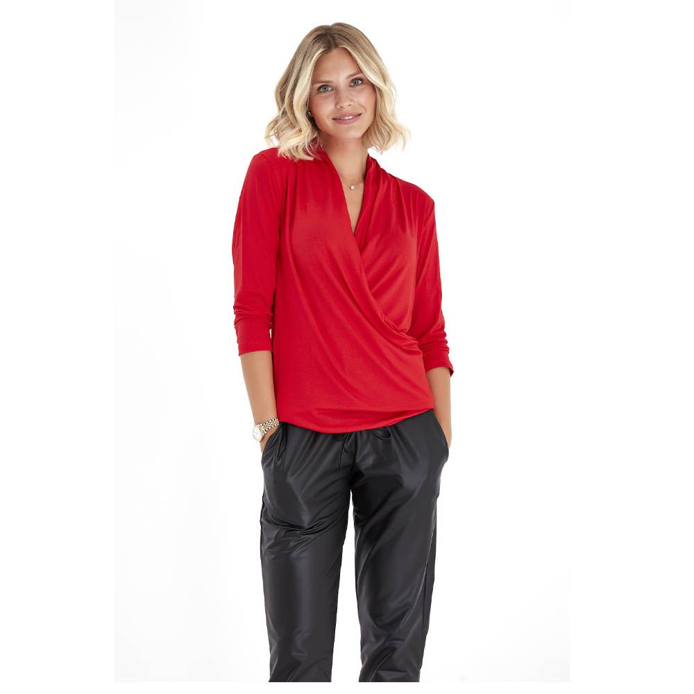 Accouchee - Pure Top For Pregnancy, Nursing And After - Red