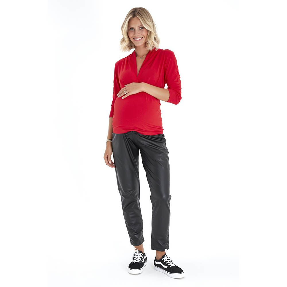 Accouchee - Pure Top For Pregnancy, Nursing And After - Red