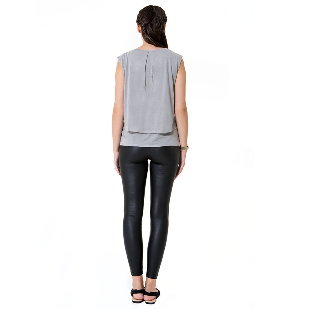 Accouchee - Spatious Breastfeeding Top - Grey