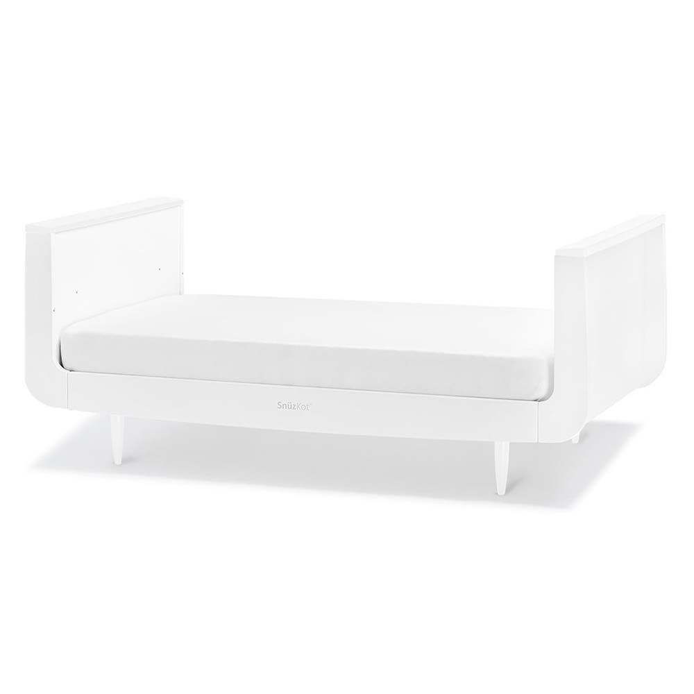 Snuz - SnuzKot Skandi Wooden Cot Bed - White