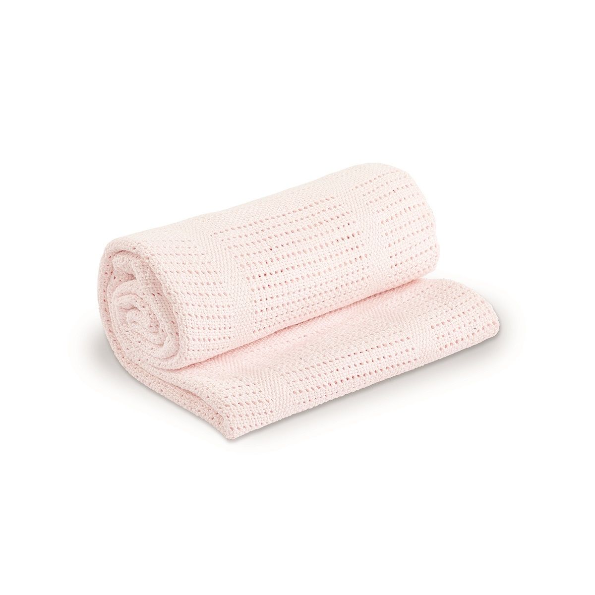 lulujo - Cellular Baby Blanket - Pink