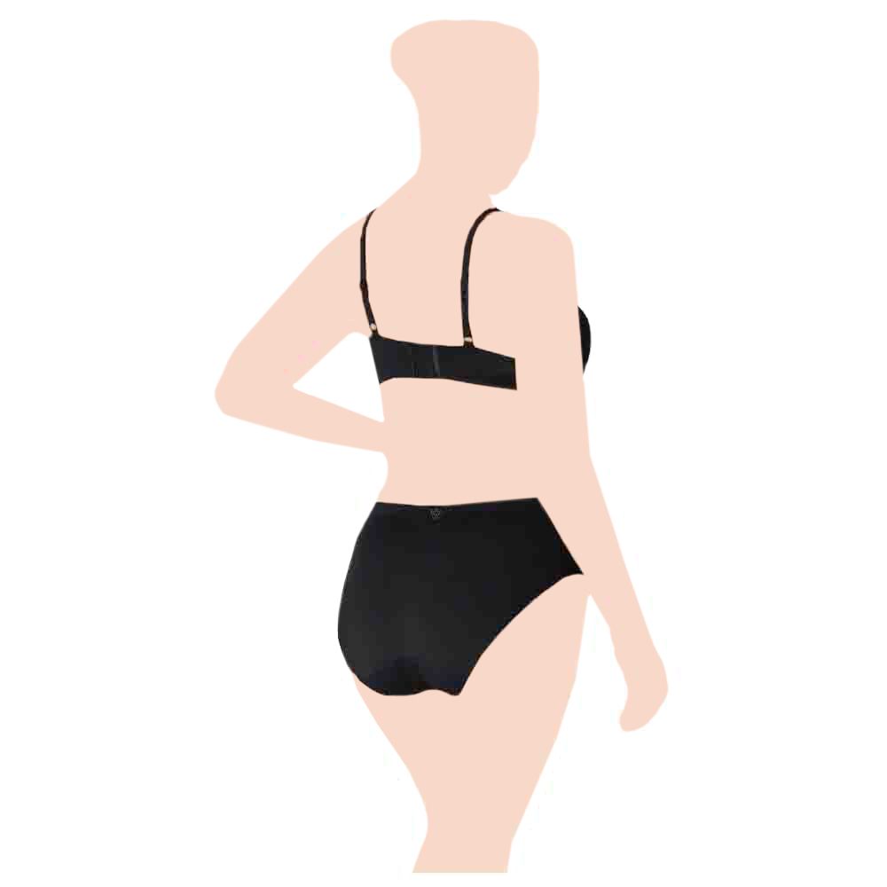 Viita Protection - Seamless Leak-Proof Bikini - Black