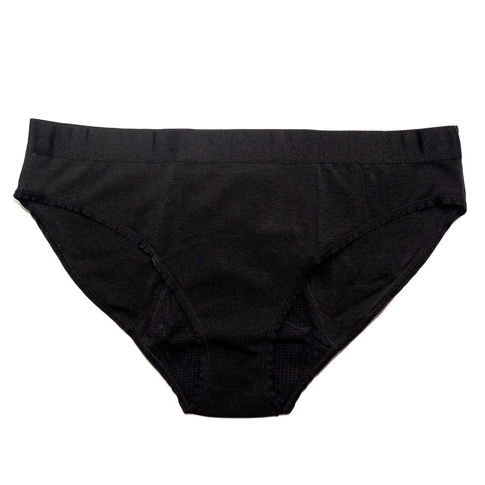 Viita Protection - Period-Proof Organic Cotton Bikini - Black