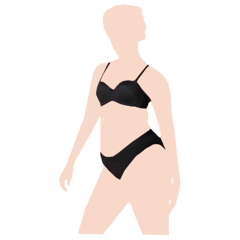 Viita Protection - Period-Proof Organic Cotton Bikini - Black