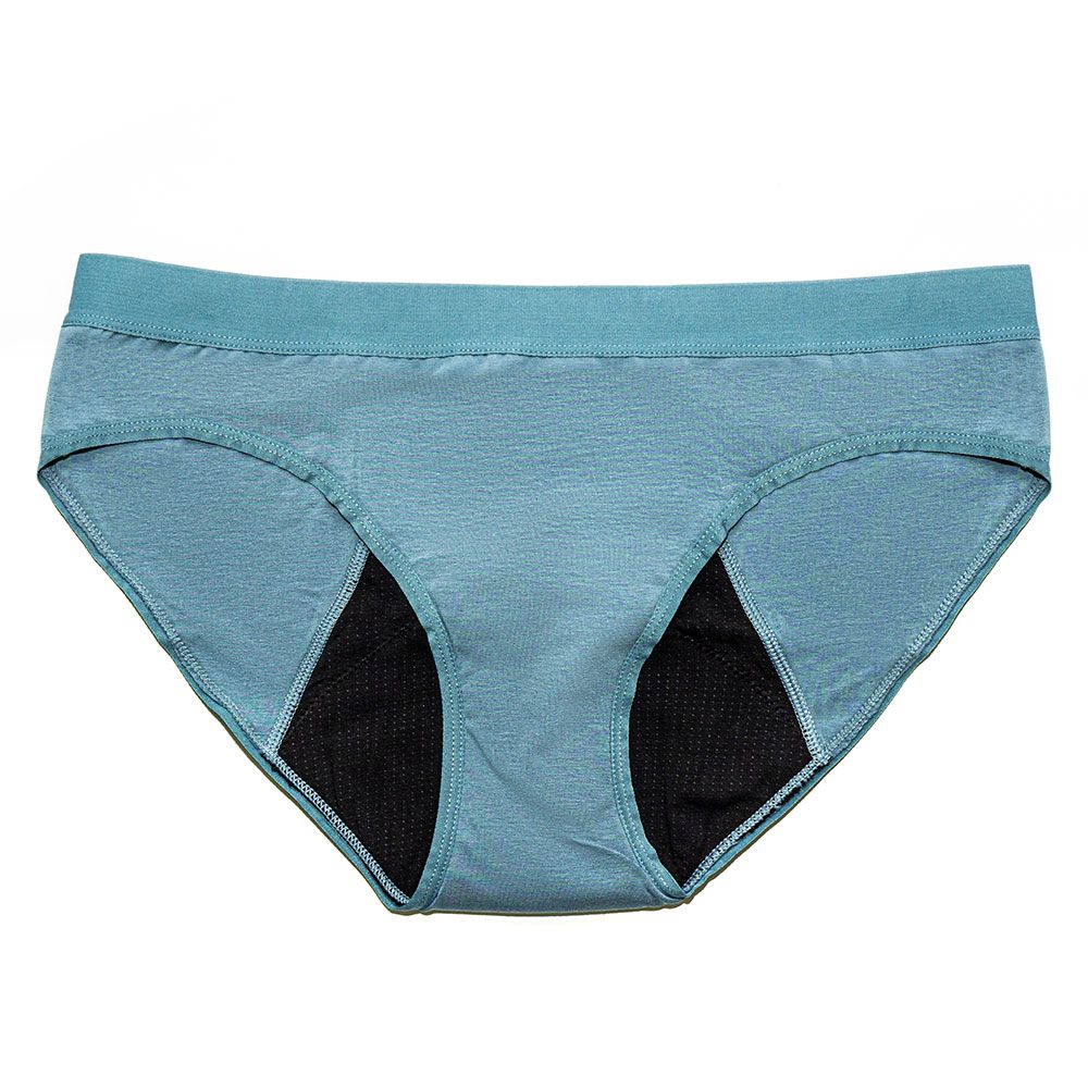 Viita Protection - Period-Proof Organic Cotton Bikini - Blue