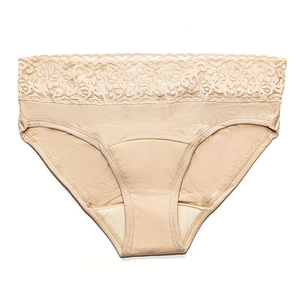 Viita Protection - Pee-Proof Hipster Brief - Moderate - Beige