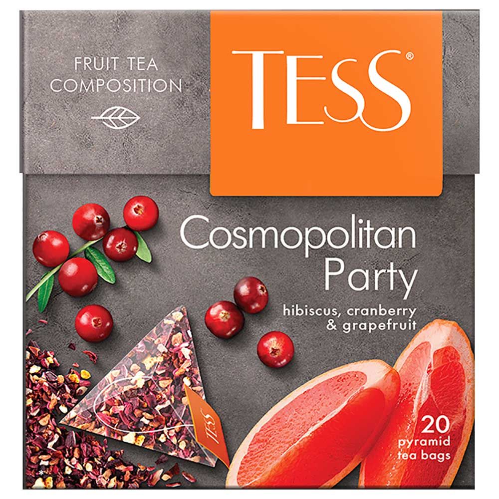 Tess - Herbal Cosmopolitan Party Teabag - Pack of 20 - 2g