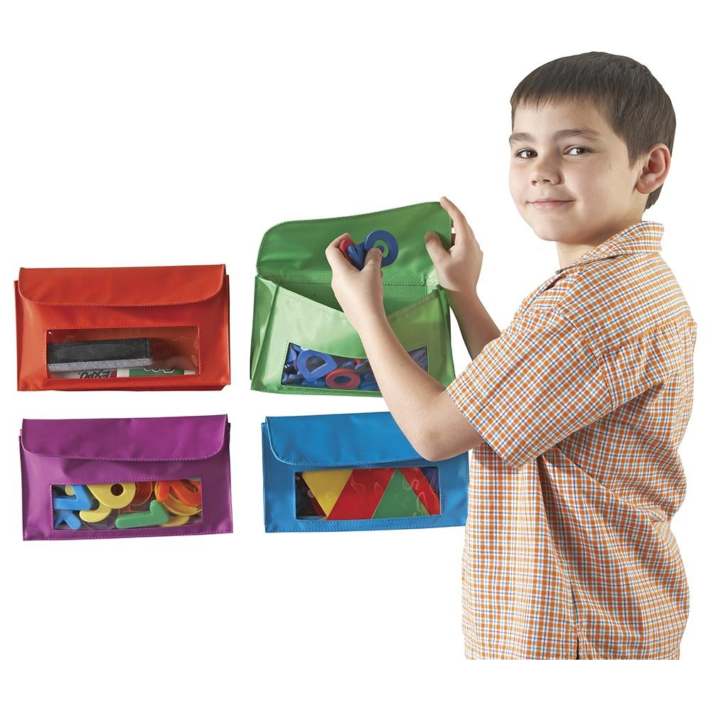 Learning Resources - Magnetic Storage Pockets Set of 4