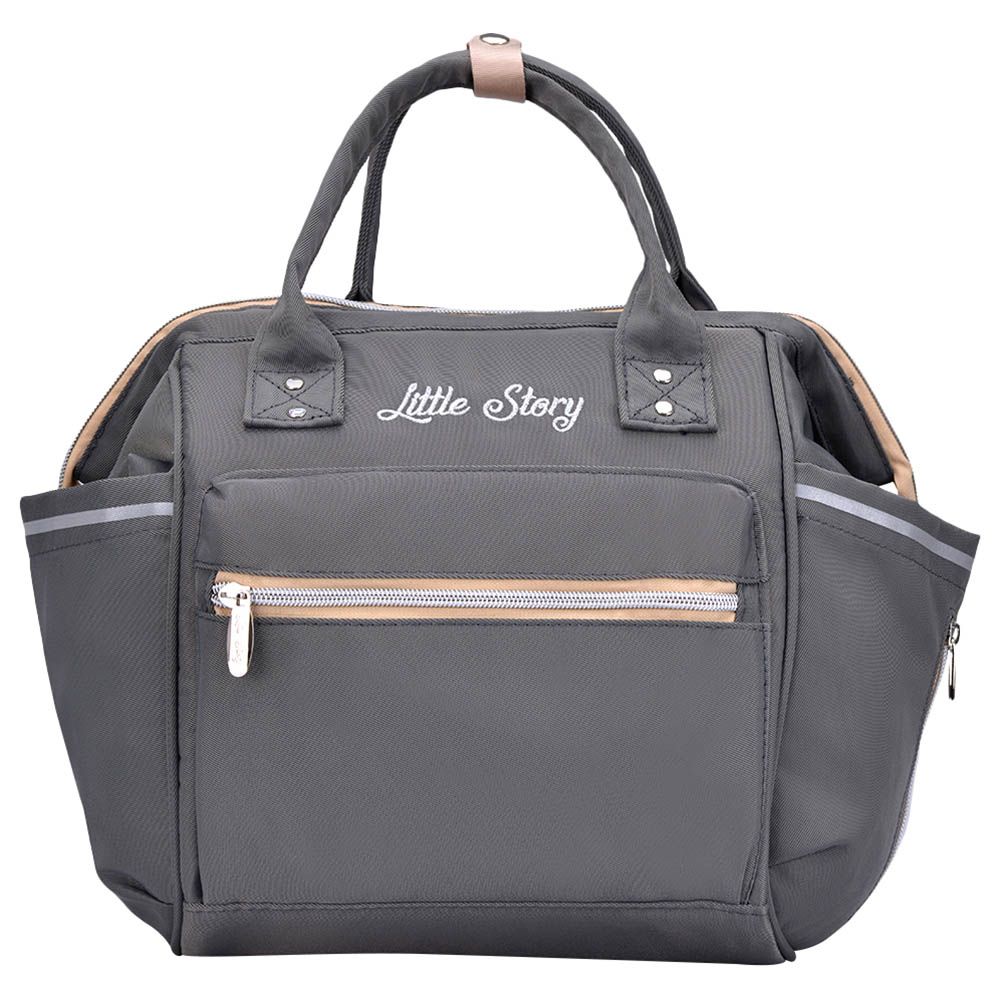 Little Story Ace Diaper Bag - Grey