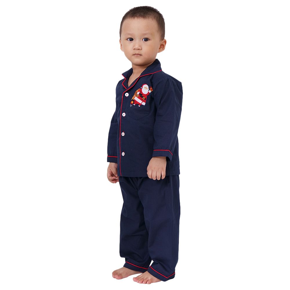 Little West Street - Out Of This World Pajama Set - Blue