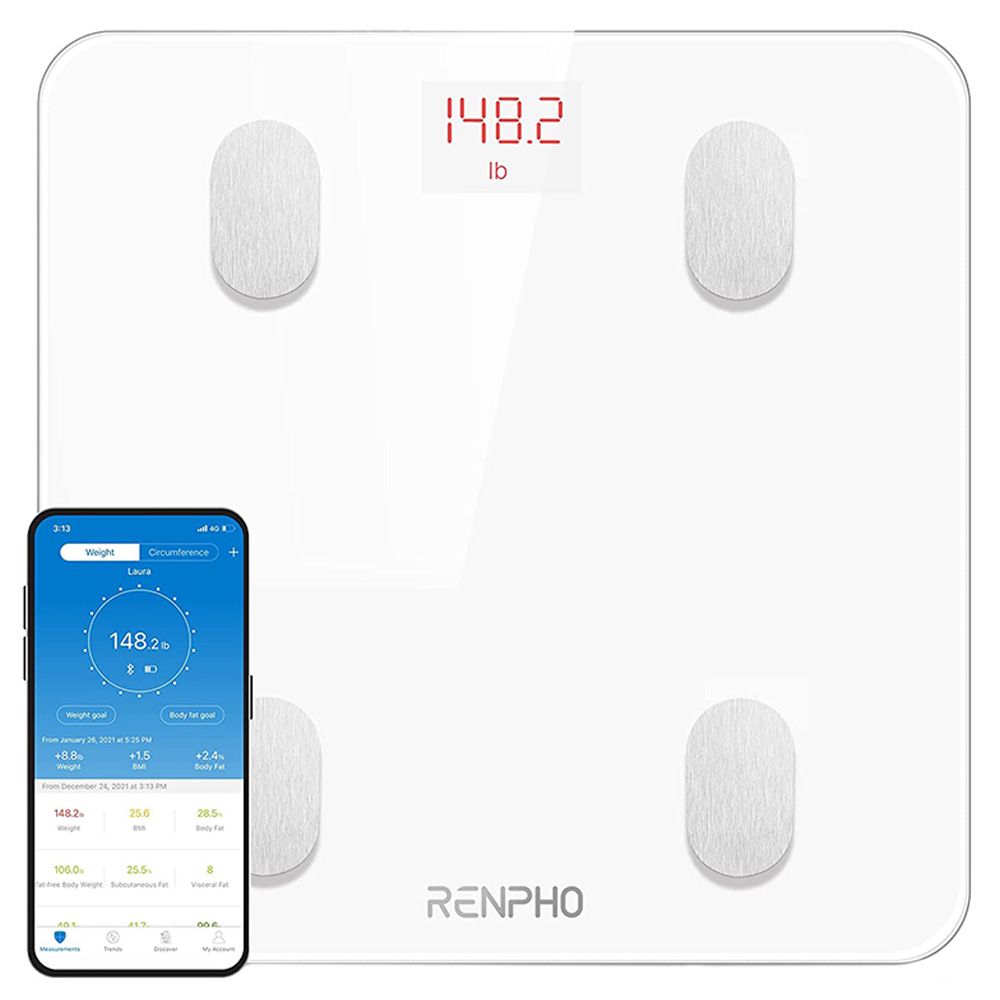 Renpho - Smart Body Scale - Elis - White