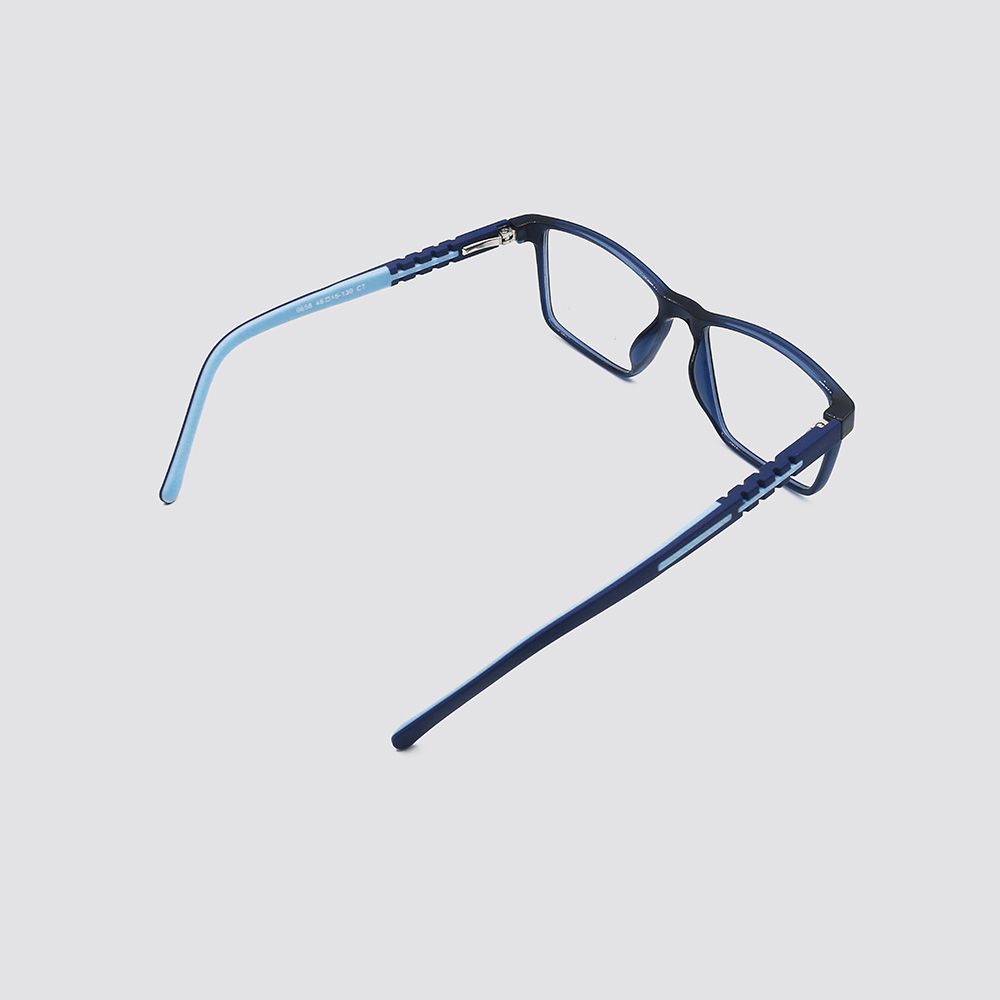 Oxygen - Kid's Frame 6658 - C7 With Anti-blue Lens Navy Blue