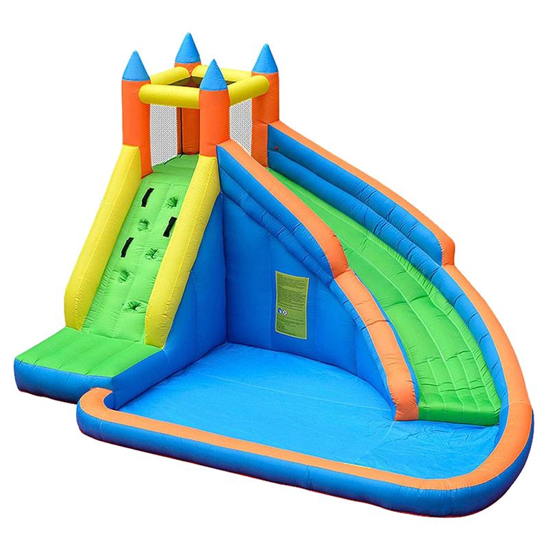 Myts - Inflatable Bounce House Jumping Castle W/ Water Slide