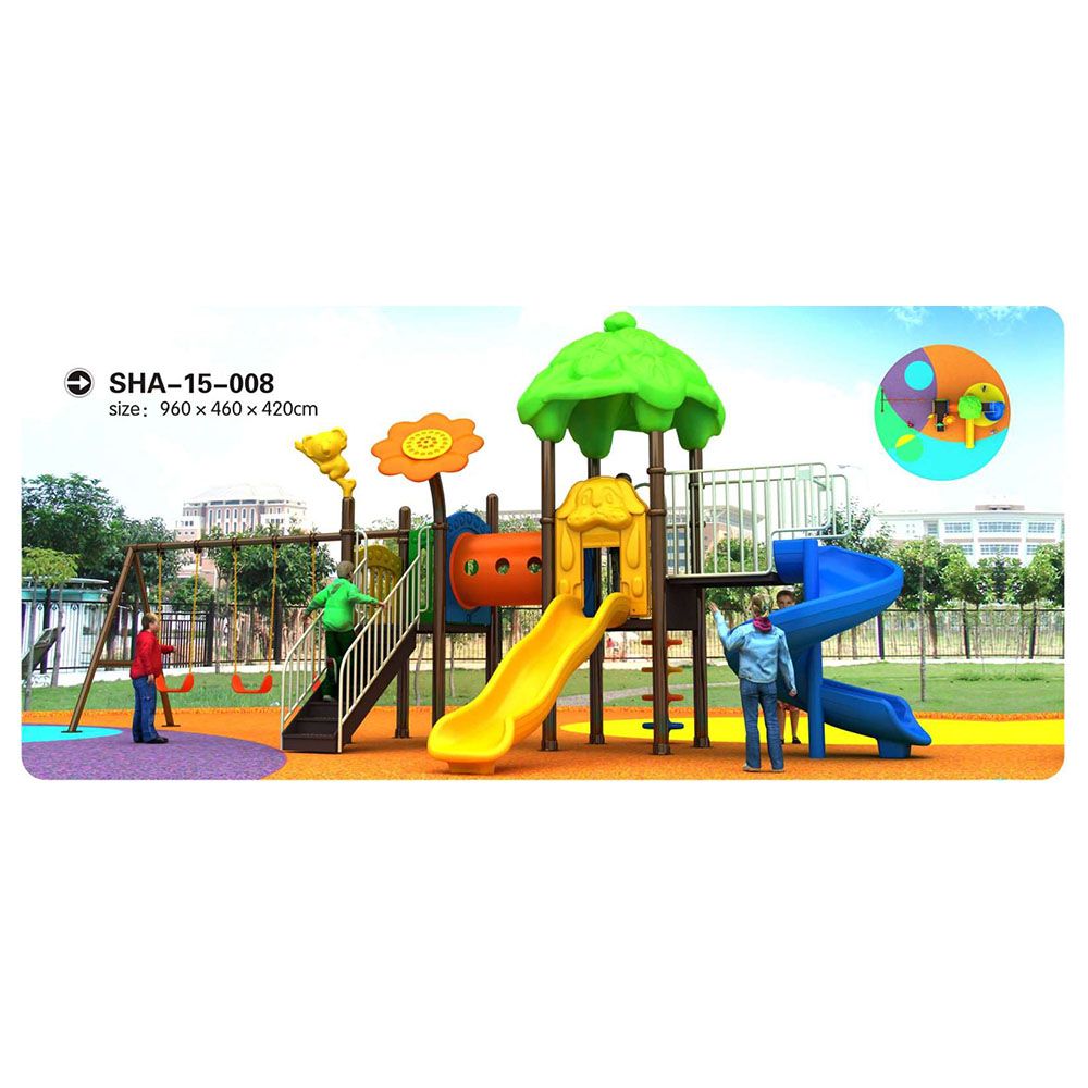 Myts - Peggy Play center With Swing & Slides & Crawling Kids