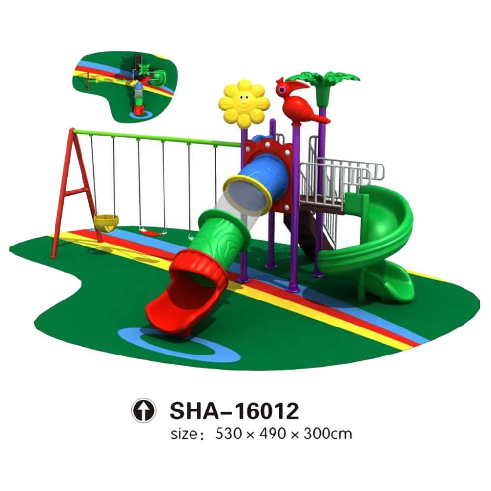 Myts - Mega Pino Wavy Slide And Swings SHA-16-012