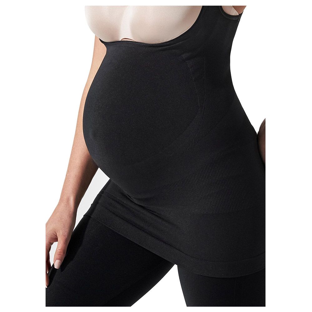 Mums & Bumps - Blanqi Underbust Belly Support Tank - Black