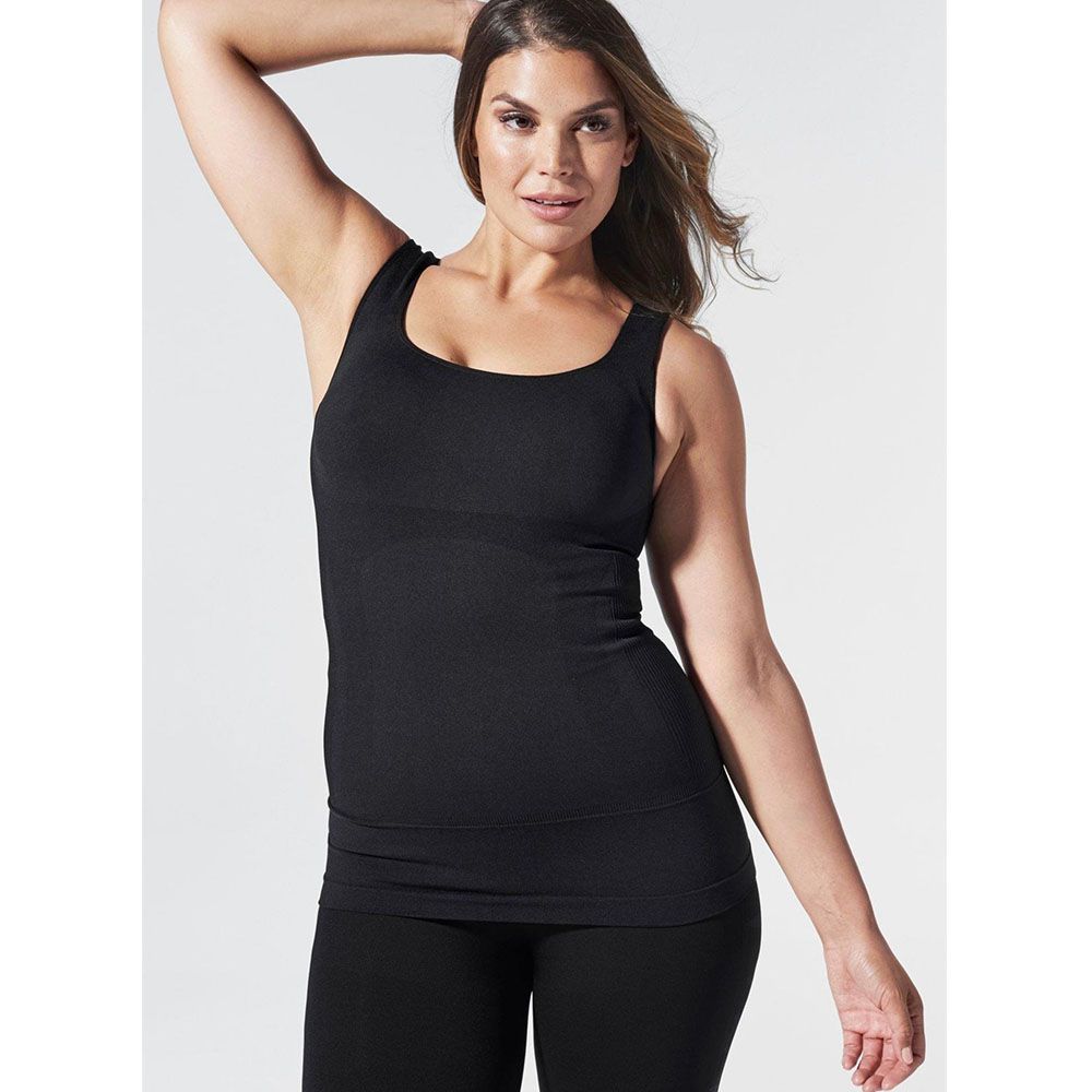 Mums & Bumps - Postpartum Nursing Support Tanktop - Black