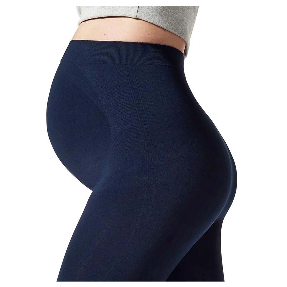 Mums & Bumps - Maternity Belly Support Leggings - Navy