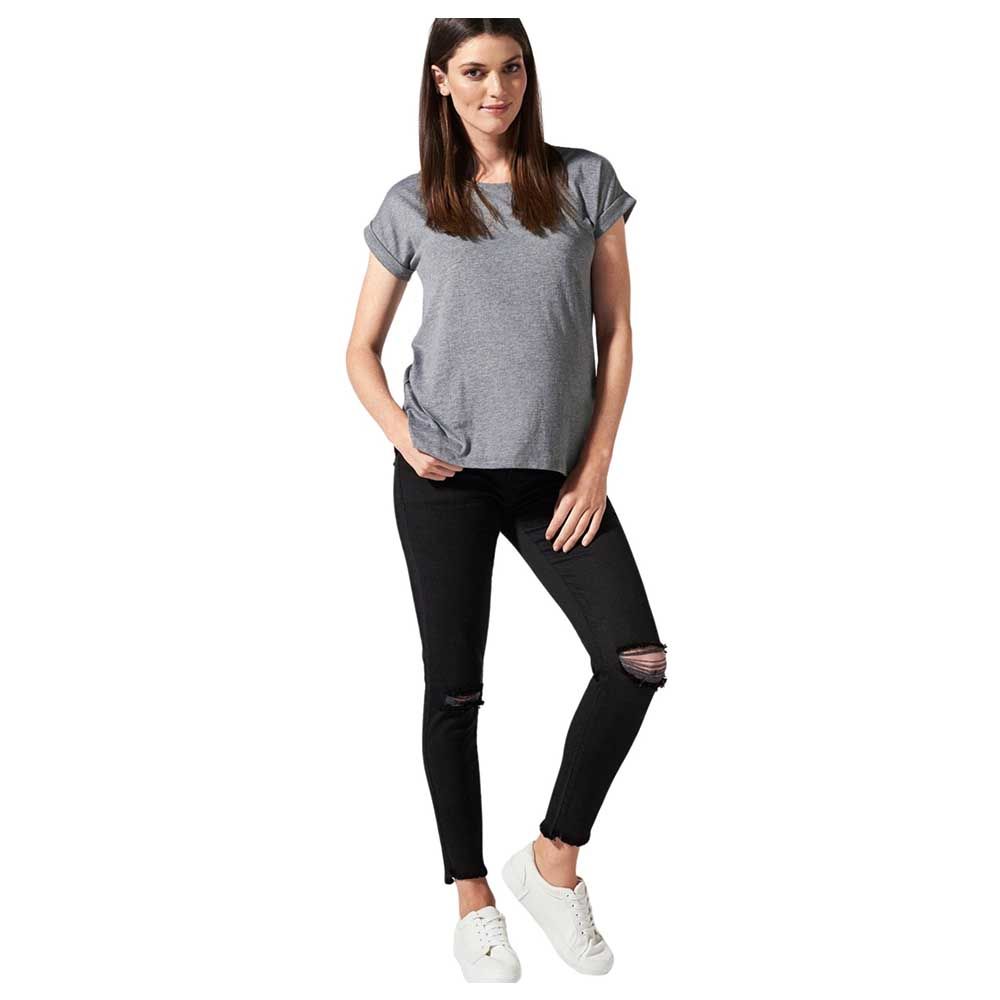 Mums & Bumps - Belly Support Skinny Jeans - Black Wash