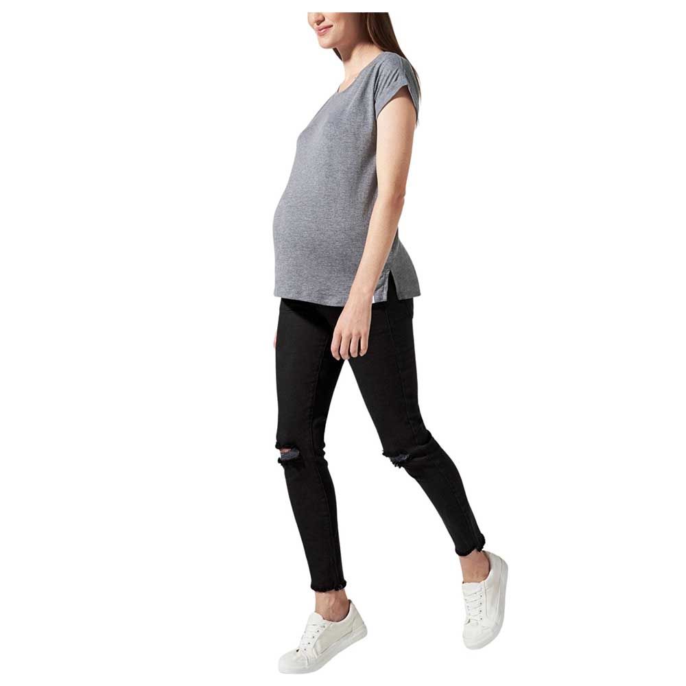 Mums & Bumps - Belly Support Skinny Jeans - Black Wash