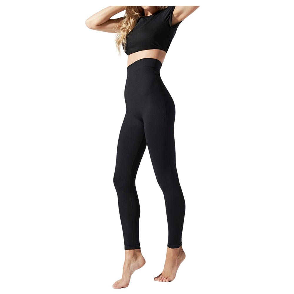 Mums & Bumps Highwaist Postpartum Nursing Legging - Black