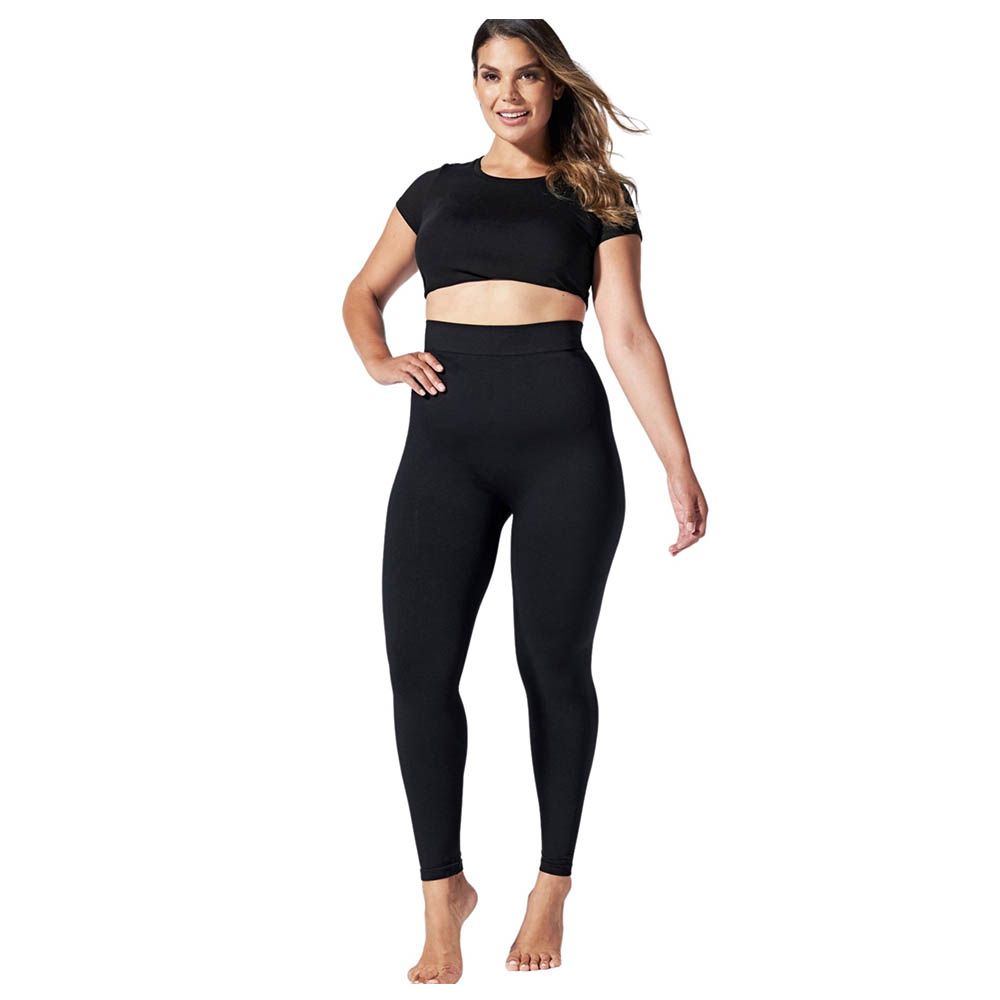 Mums & Bumps Highwaist Postpartum Nursing Legging - Black