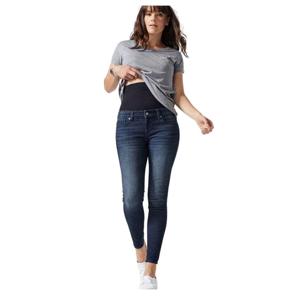 Mums & Bumps - Blanqi Postpartum Support Skinny Jeans - Smoke Wash