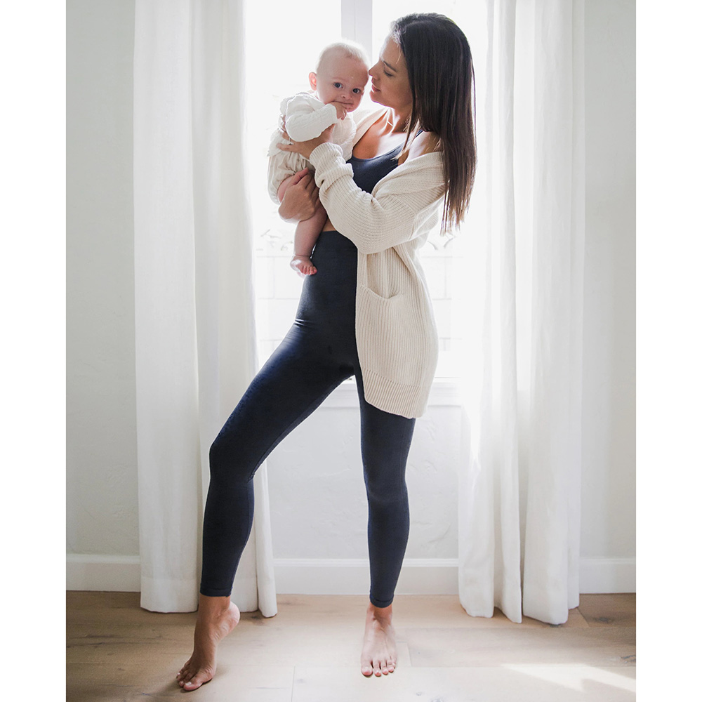 Mums Bumps Blanqi Highwaist Postpartum Support Legging Navy Buy at Best Price from Mumzworld United Arab Emirates