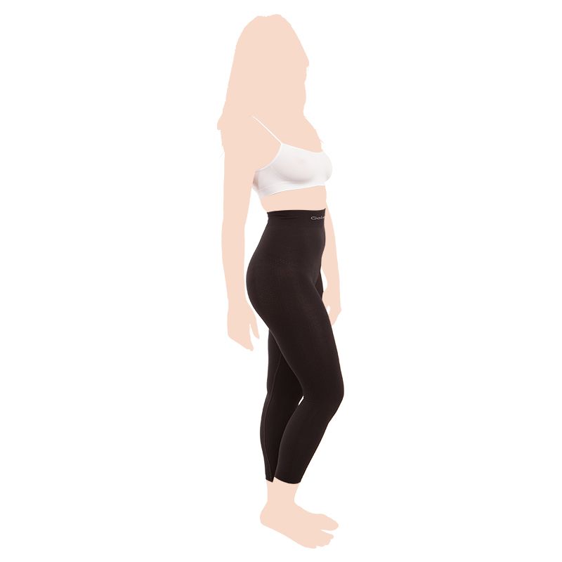 Mums & Bumps - Gabrialla Postpartum Slimming Leggings Black