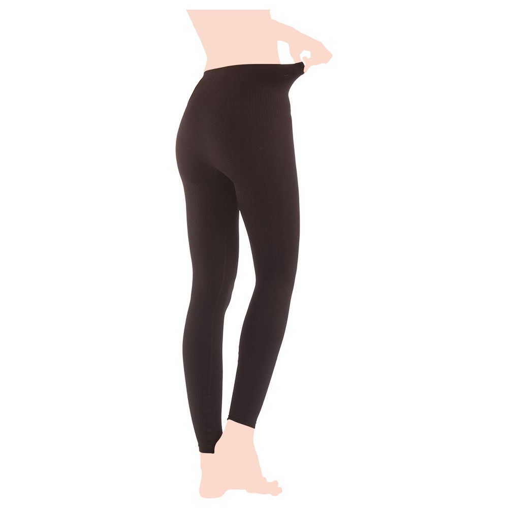 Mums & Bumps - Gabrialla Postpartum Slimming Leggings Black