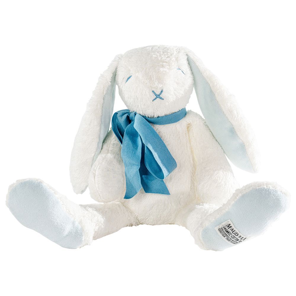 MaudnLil - Floppy Oscar The Bunny Organic Toy - Blue