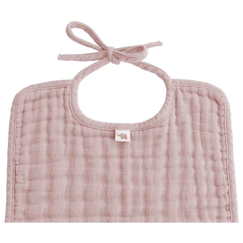 Petit Stellou - Organic Cotton Nooshi Bib - Fleur