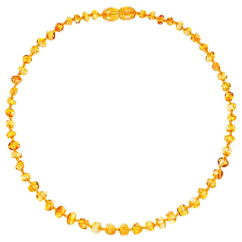 Made by Nature - Premium Amber Baby Teething Necklace - Honey