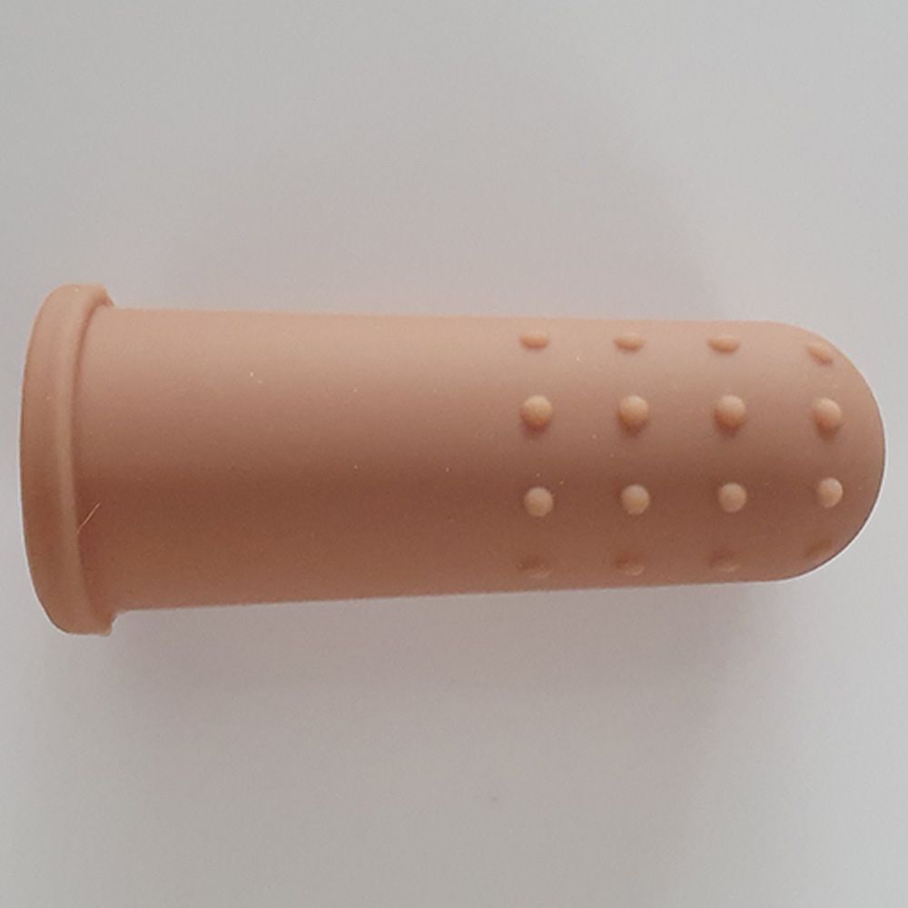 Dove and Dovelet - Silicone Finger Toothbrush - Clay