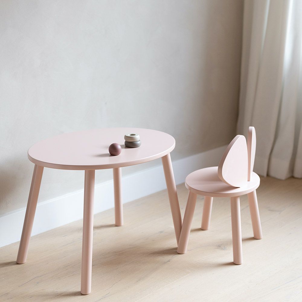 Nofred - Mouse Chair & Table Set - Rosa