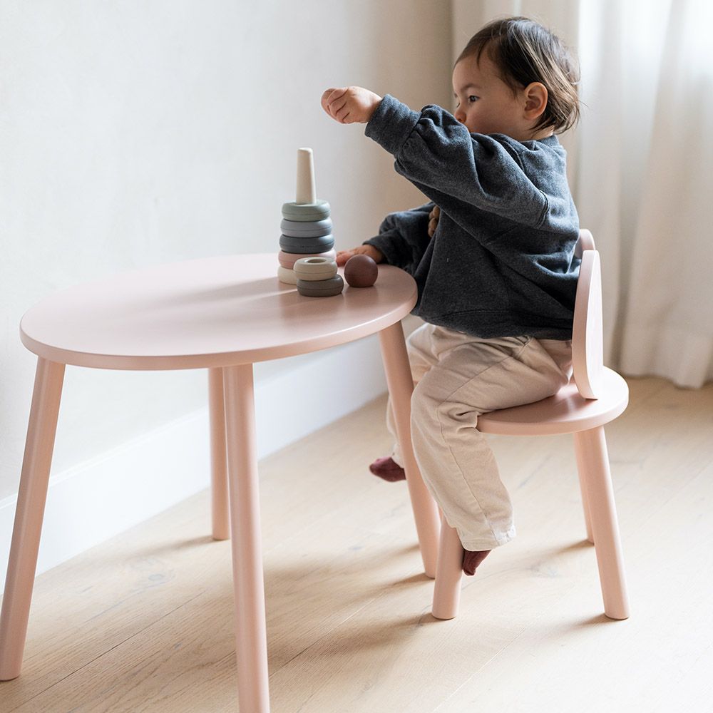 Nofred - Mouse Chair & Table Set - Rosa