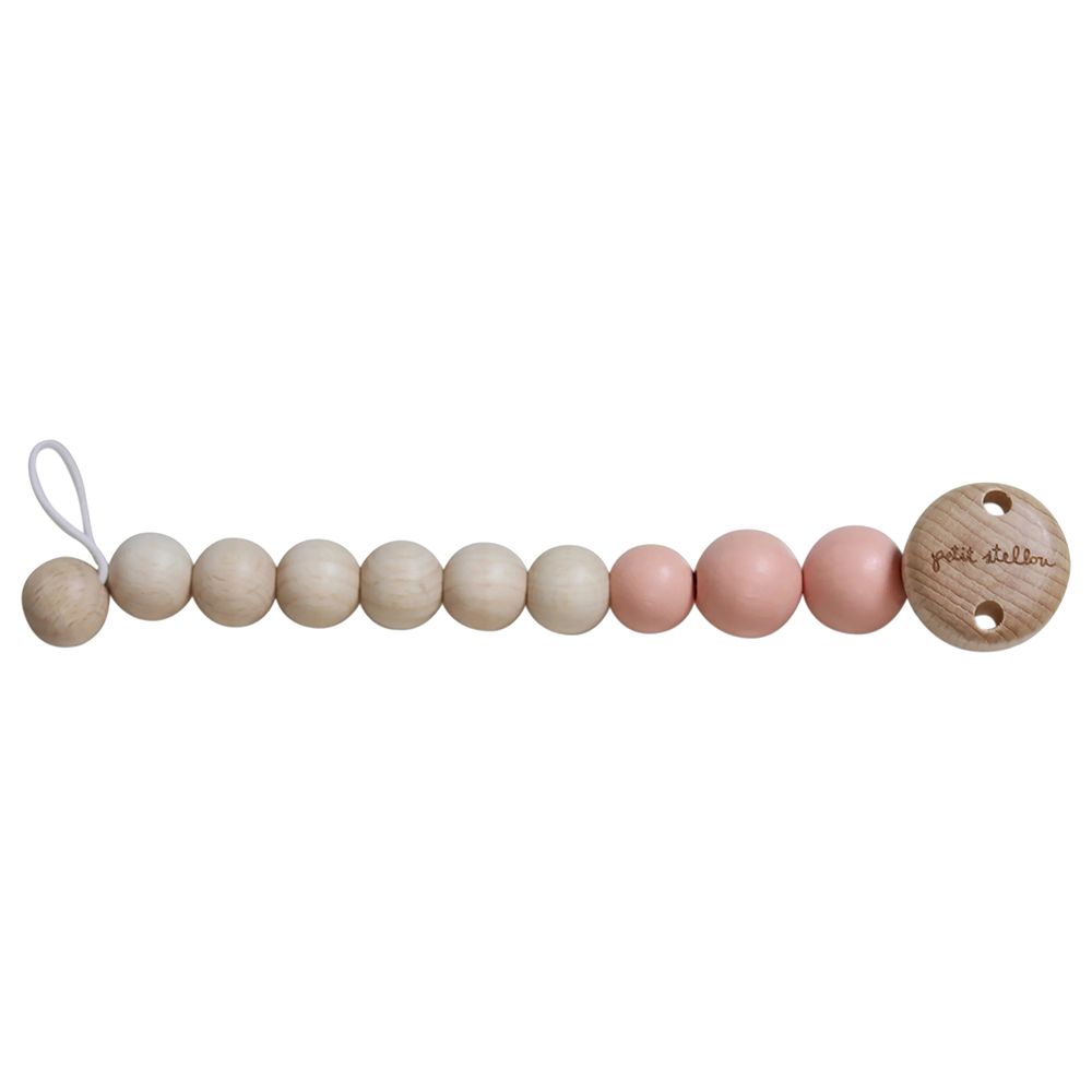 Petit Stellou - Pacifier Clip - Blush